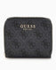 Guess Eco Erica Zip Around Cüzdan Coal Logo