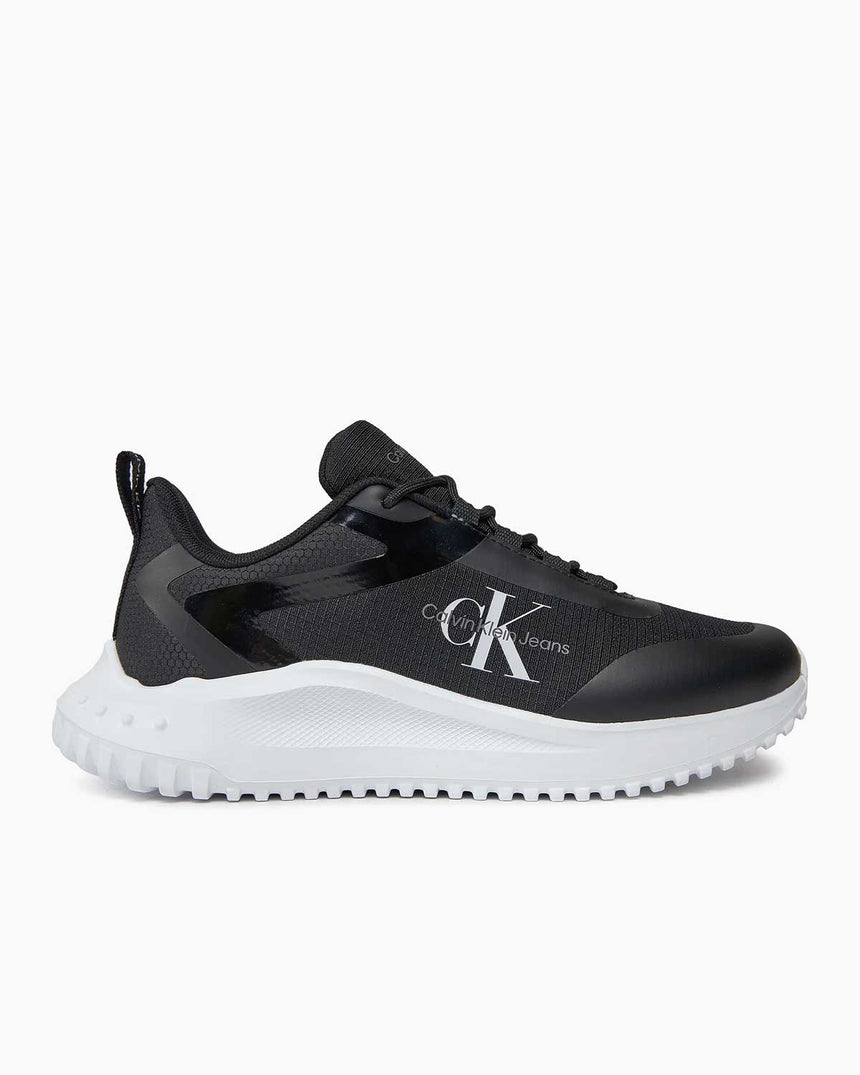Calvin Klein Eva Runner Low Lace Mix Sneakers Black