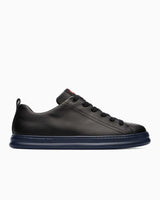 Camper Hakiki Deri Runner Erkek Sneakers Siyah