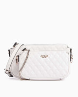 Guess Small Zincir Detaylı Çapraz Askılı Çanta White