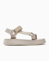 Calvin Klein Velcro Flat Sandalet Eggshell