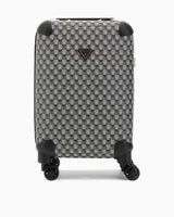 Guess Wilder 18 In 8-Wheeler Kabin Boy Valiz Black Logo