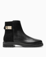 Tommy Hilfiger Logo Leather Chelsea Low Boots