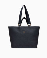 Tommy Hilfiger Kadın City Mono Tote Omuz Çantası Space Blue
