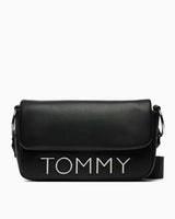 Tommy Hilfiger Bold Elongated Mini Omuz Çantası Black