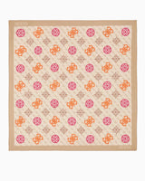 Guess Foulard Monogram Eşarp Ivory Logo Multi