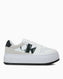 Calvin Klein Bold Platf Low Lace Kadın Sneaker Bright White/Black