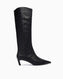 Calvin Klein Cora Ess Kitten Topuklu Uzun Bot CK Black