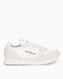 Calvin Klein Runner Sock Lace Up Sneakers Bright White/Eggshell