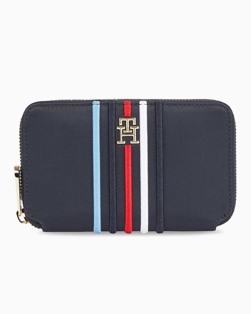Tommy Hilfiger Poppy Large Zip Around Wallet Cüzdan Blue