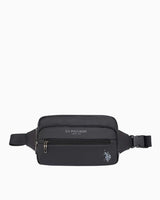 Us Polo Assn Fermuar Detaylı Bel Çantası Siyah