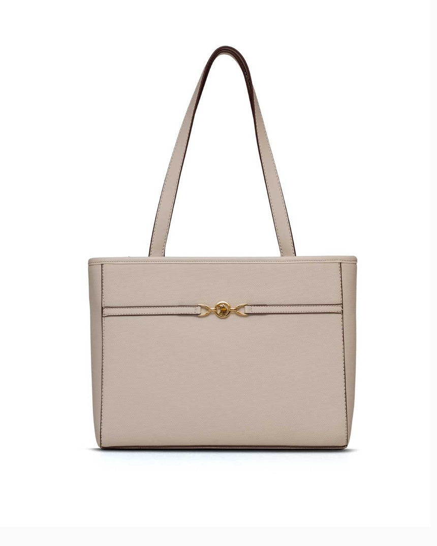 Us Polo Assn Gold Logo Detaylı Omuz Çantası Taş