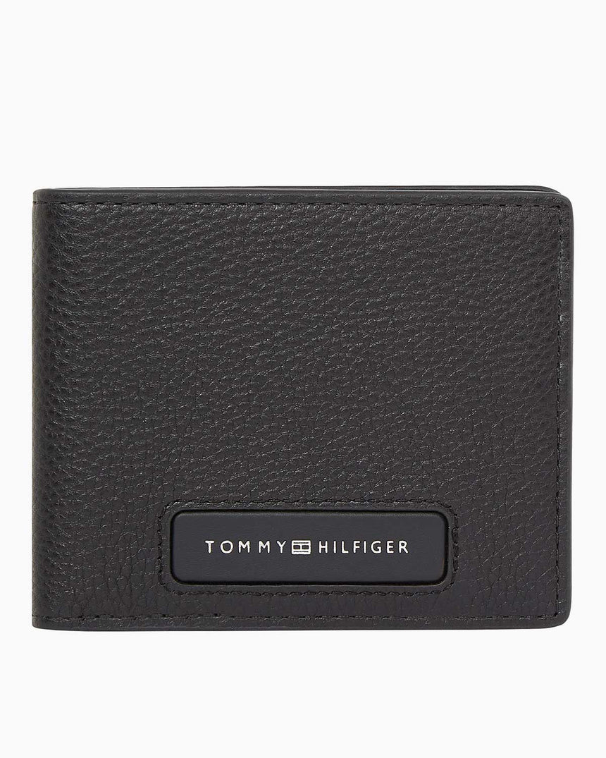 Tommy Hilfiger Monogram Mini Katlanabilir Cüzdan Black