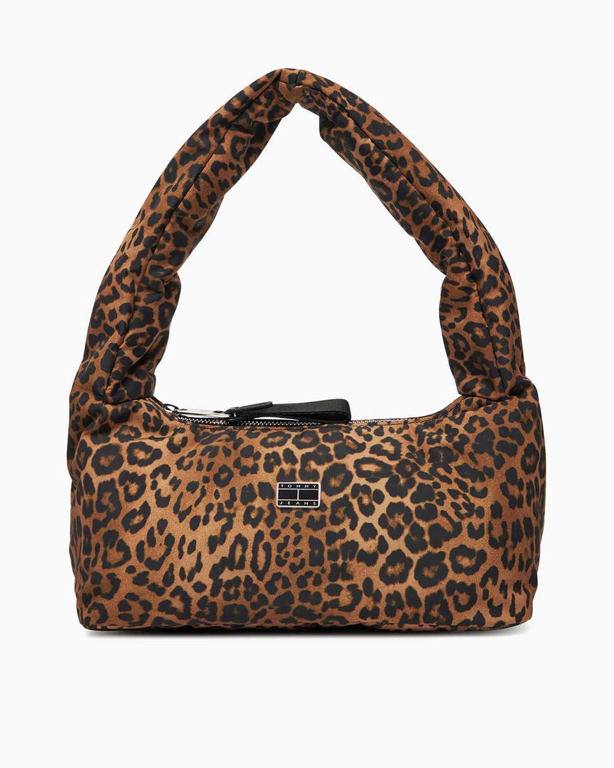 Tommy Hilfiger Urban Leo Kadın Omuz Çantası Leopard Print