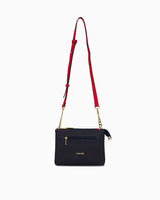 Us Polo Assn Zincir Detaylı Çapraz Askılı Çanta Lacivert - Kırmızı