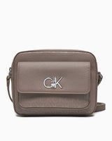 Calvin Klein Re-Lock Camera Bag Cinder Monogram Pu