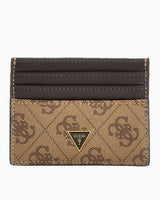 Guess Mito Monogram Card Case Kartlık Beige / Brown