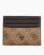 Guess Mito Monogram Card Case Kartlık Beige / Brown