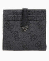Guess Laurel Slg Card Case Monogram Kartlık Coal Logo