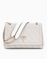 Guess Noelle Convertible Monogram Omuz Çantası Dove Logo
