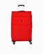 Benetton Logo Detaylı Büyük Boy Kumaş Valiz Kırmızı