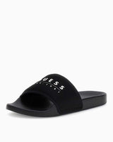 Guess Logo Yazılı Terlik Black