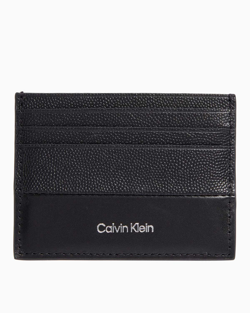 Calvin Klein Must Kartlık Black Caviar Grain/Smooth