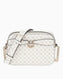 Guess Eliette Logo Crossbody Çapraz Askılı Çanta White Logo