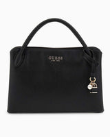 Guess Fedana Elite Satchel Logolu El Çantası Black