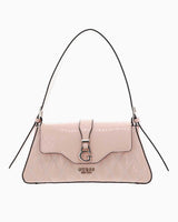 Guess Flap Shoulder Logolu Omuz Çantası