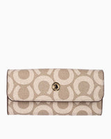 Us Polo Assn Çıtçıtlı Kadın Cüzdanı Koyu Taş