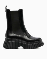 Camper Bcn Rugan Yarım Bot Siyah