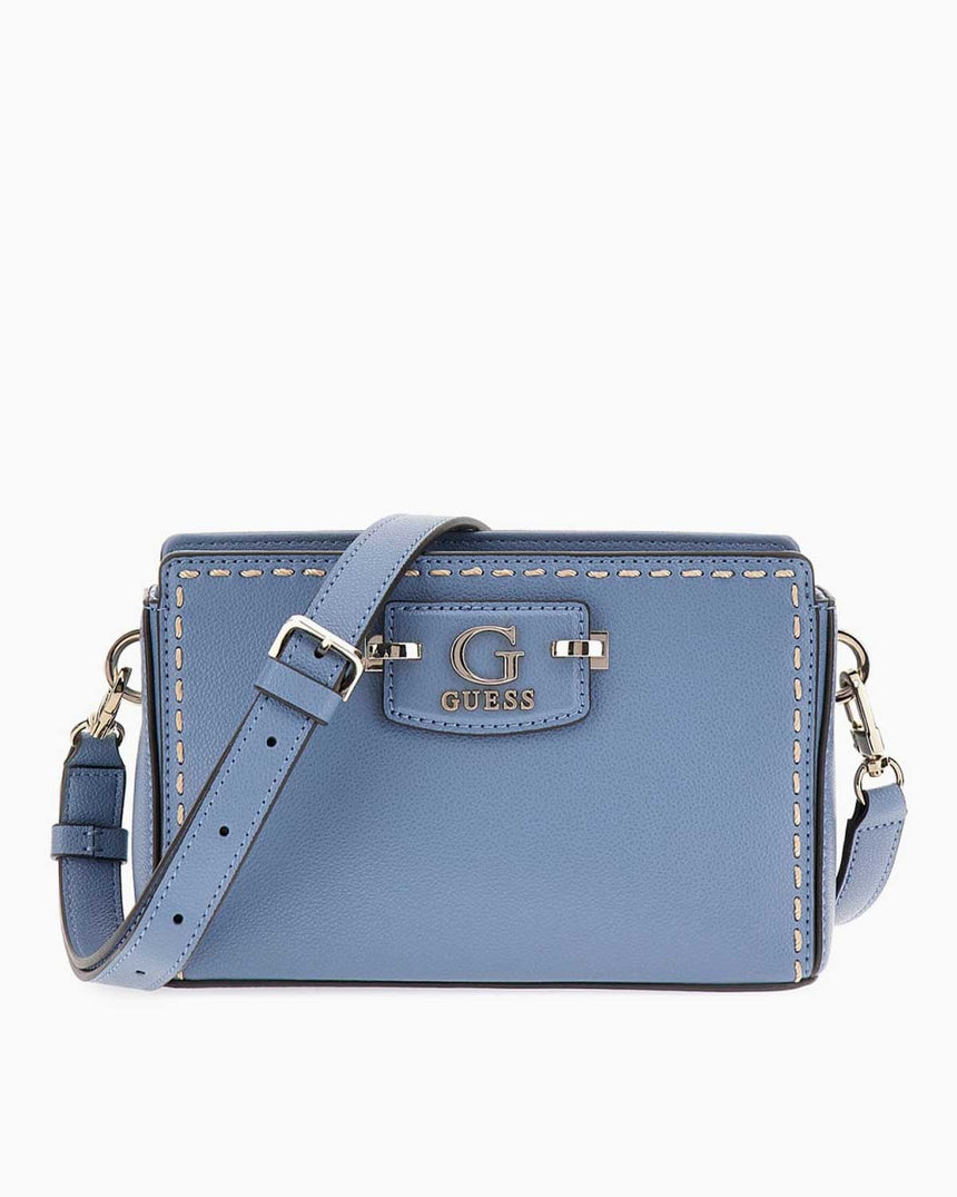 Guess Nastra Mini Ayarlanabilir Çapraz Askılı Çanta Slate