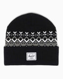 Herschel Elmer Fair Isle Bere Black Fair Isle