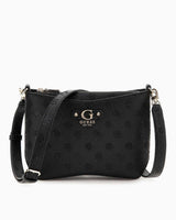 Guess Gerty Logolu Çapraz Askılı Çanta Black