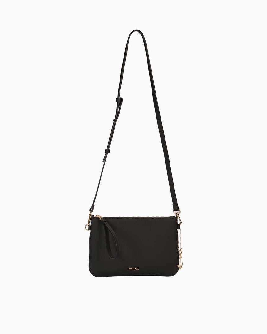 Nautica Logolu El Çantası Siyah