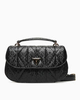 Guess Aldina 4G Logolu Kadın El Çantası Black