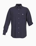 Guess Regular Fit Logolu Gömlek Smart Blue