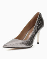 Guess Prindy Kadın Deri 4cm Topuklu Ayakkabı Grey