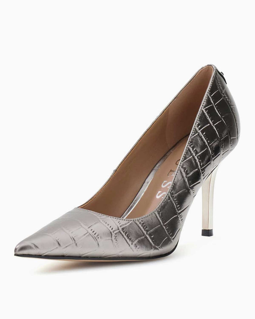 Guess Prindy Kadın Deri 4cm Topuklu Ayakkabı Grey