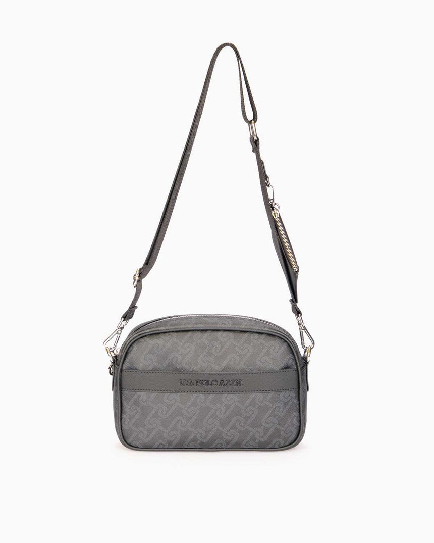 Us Polo Assn Mini Cüzdan Detaylı Çapraz Askılı Çanta Siyah