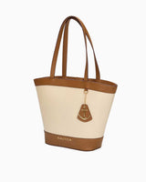 Nautica Aksesuar Detaylı Omuz Çantası Bej