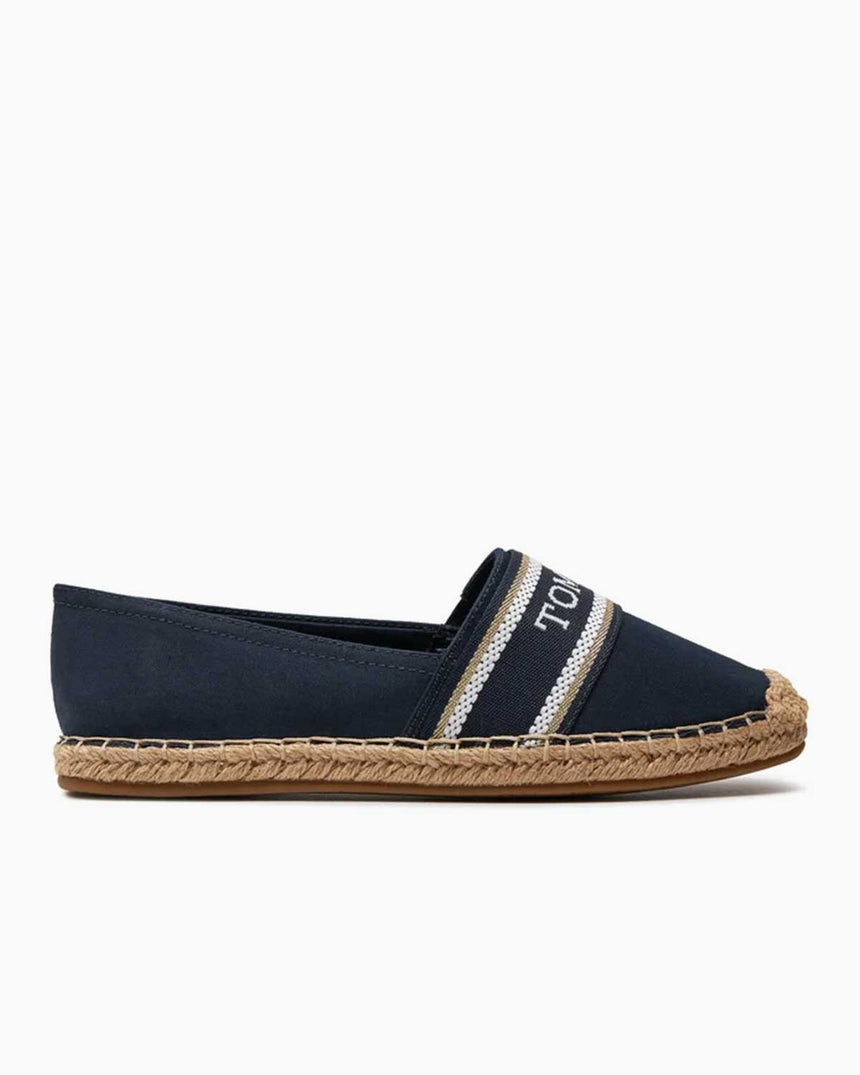 Tommy Hilfiger Mono Webbing Espadrille Ayakkabı Space Blue
