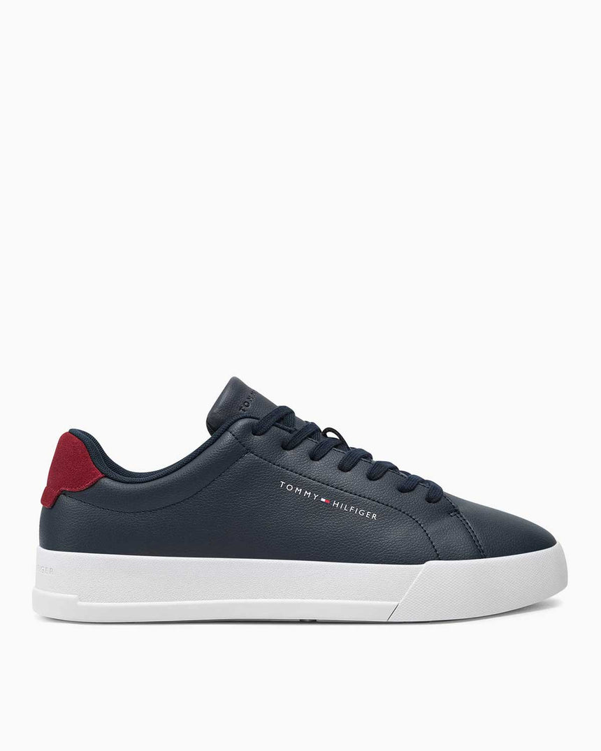 Tommy Hilfiger Court Leather Low Top Sneakers Desert Sky