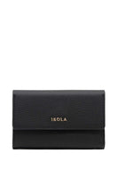Isola Mary Kadın Hakiki Deri Cüzdan Siyah