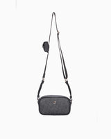 Nautica Mini Cüzdan Detaylı Çapraz Askılı Çanta Siyah