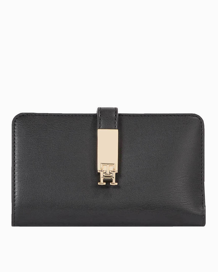 Tommy Hilfiger Heritage Bifold Medium Cüzdan Black