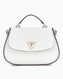 Guess Eco Jazlynn Handle Flap Kapaklı El Çantası White