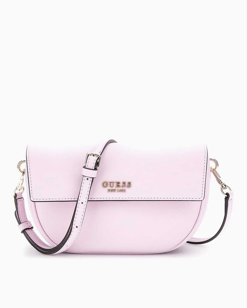 Guess Cerelia Flap Logolu Omuz Çantası Orchid