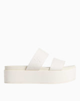Calvin Klein Flatform Logolu Terlik Triple Turtle Dove